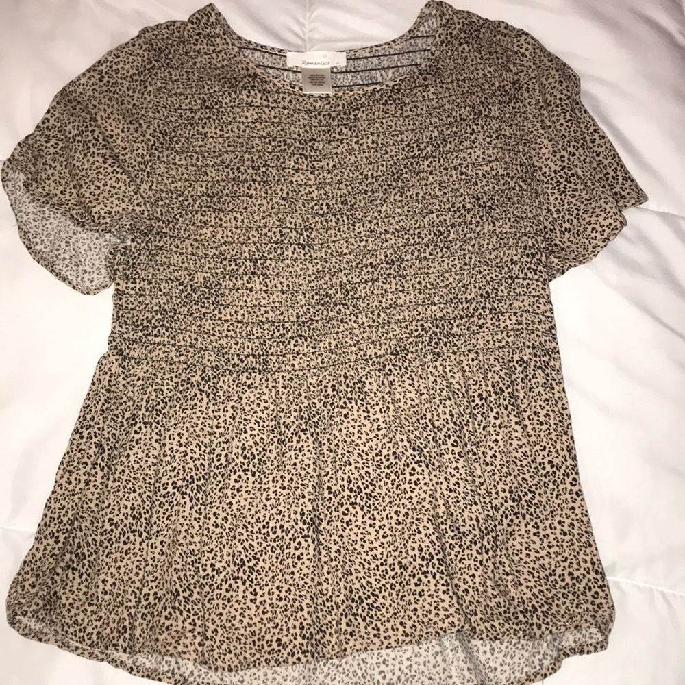 cheetah shirt